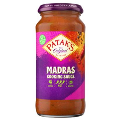 Picture of Pataks Madras Sauce Jar 450g x6